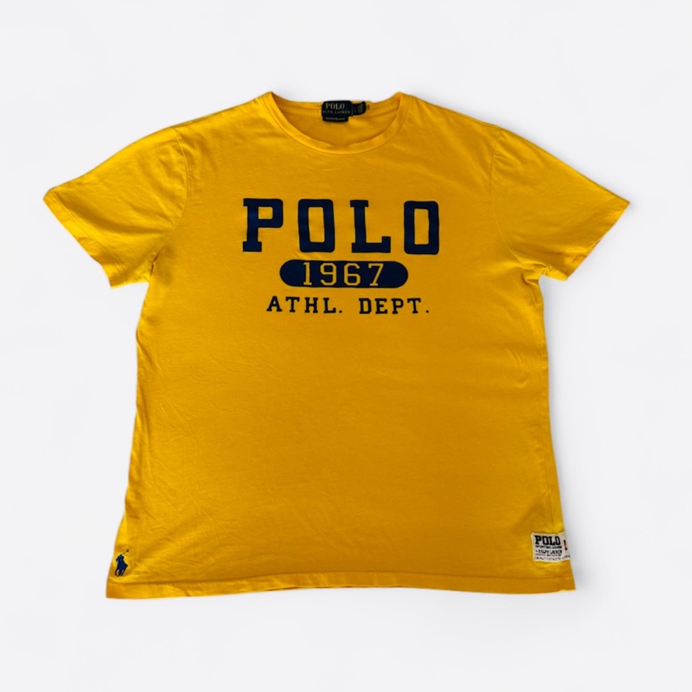 Ralph Lauren Yellow Polo 1967 Tee